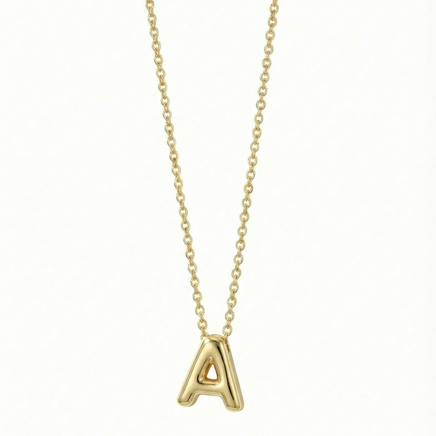 14K Gold LETTERS Necklace