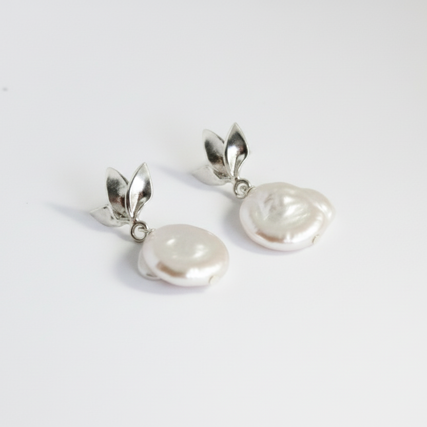 IRIS Silver Earrings