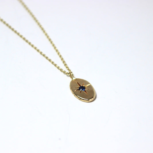 14K Gold and Stone Necklace