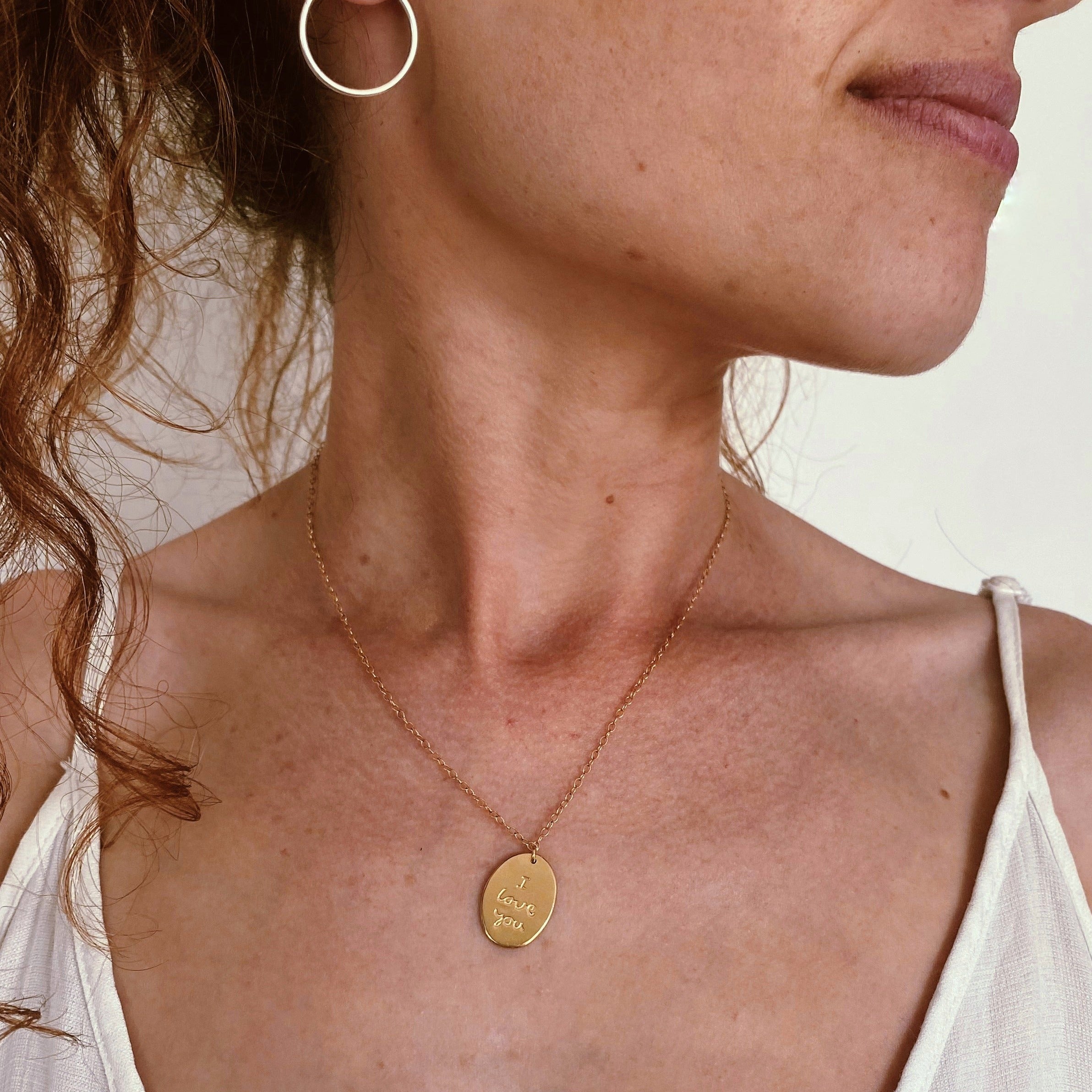 Round Fingerprint Necklace – Jak Figler Designs