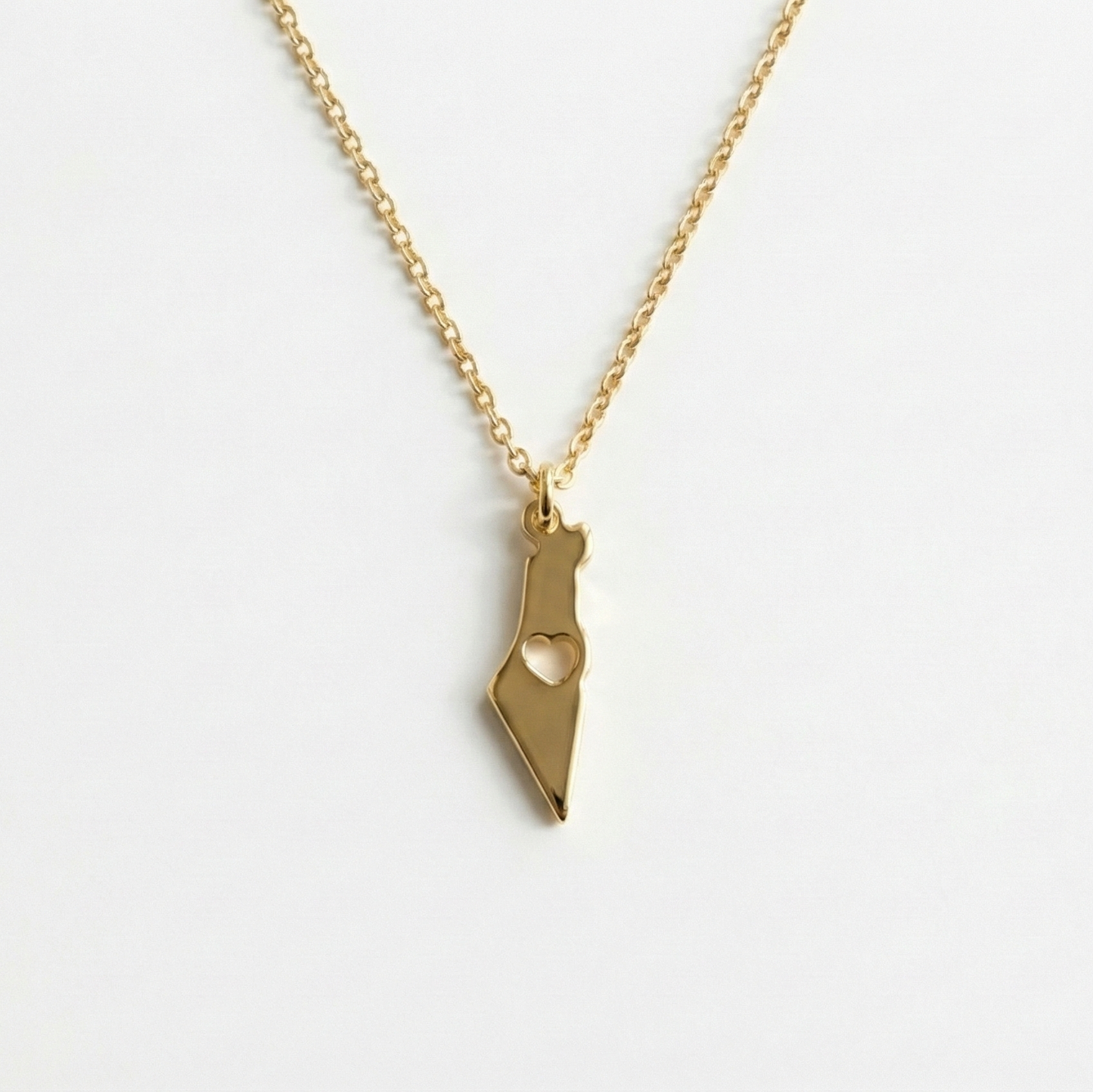 ISRAEL Gold Necklace