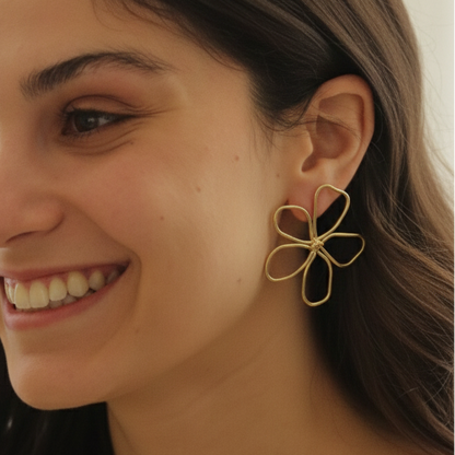 ASTER Gold Earrings