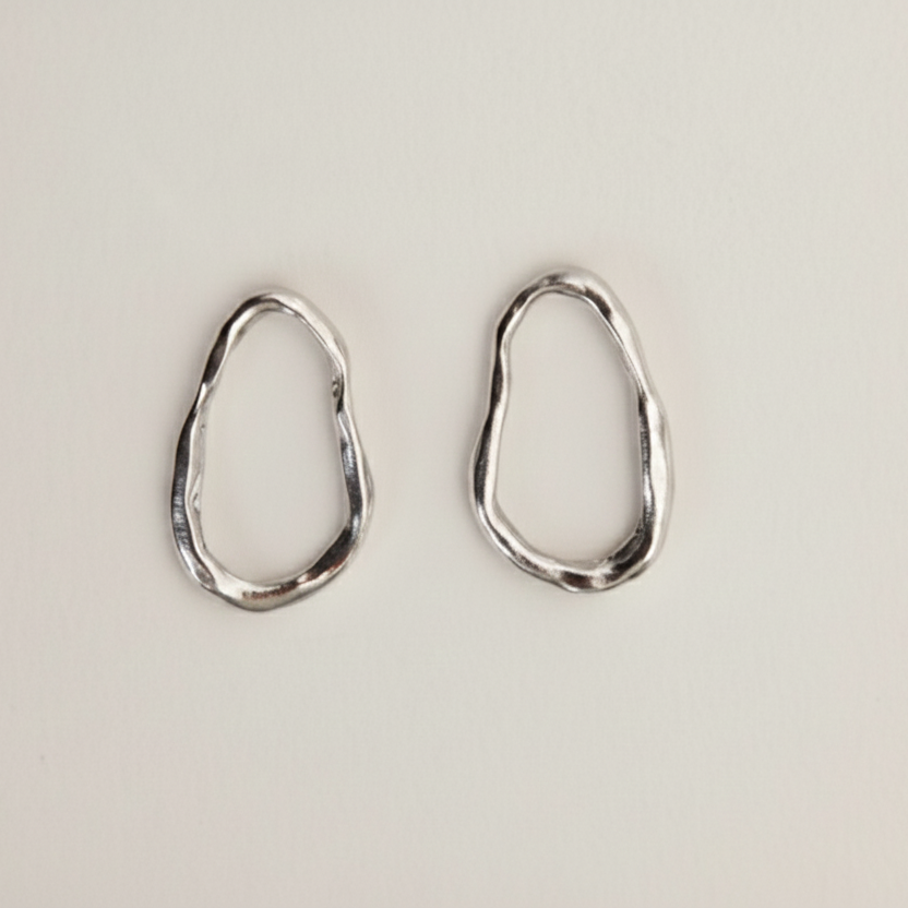 DAPHNE Silver Earrings
