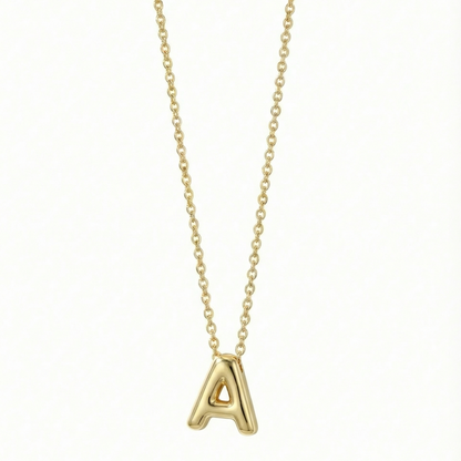 14K Gold LETTERS Necklace