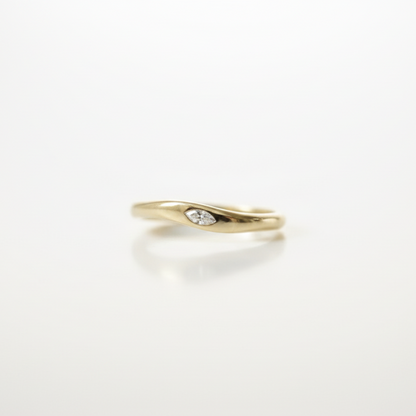 14K Gold MARQUISE Ring