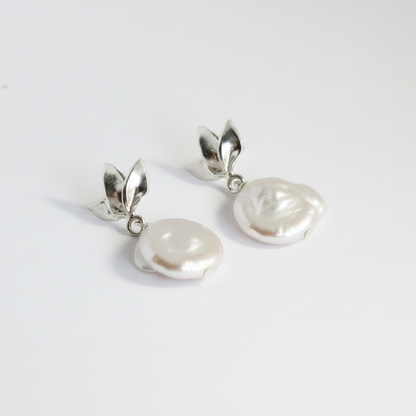 IRIS Silver Earrings
