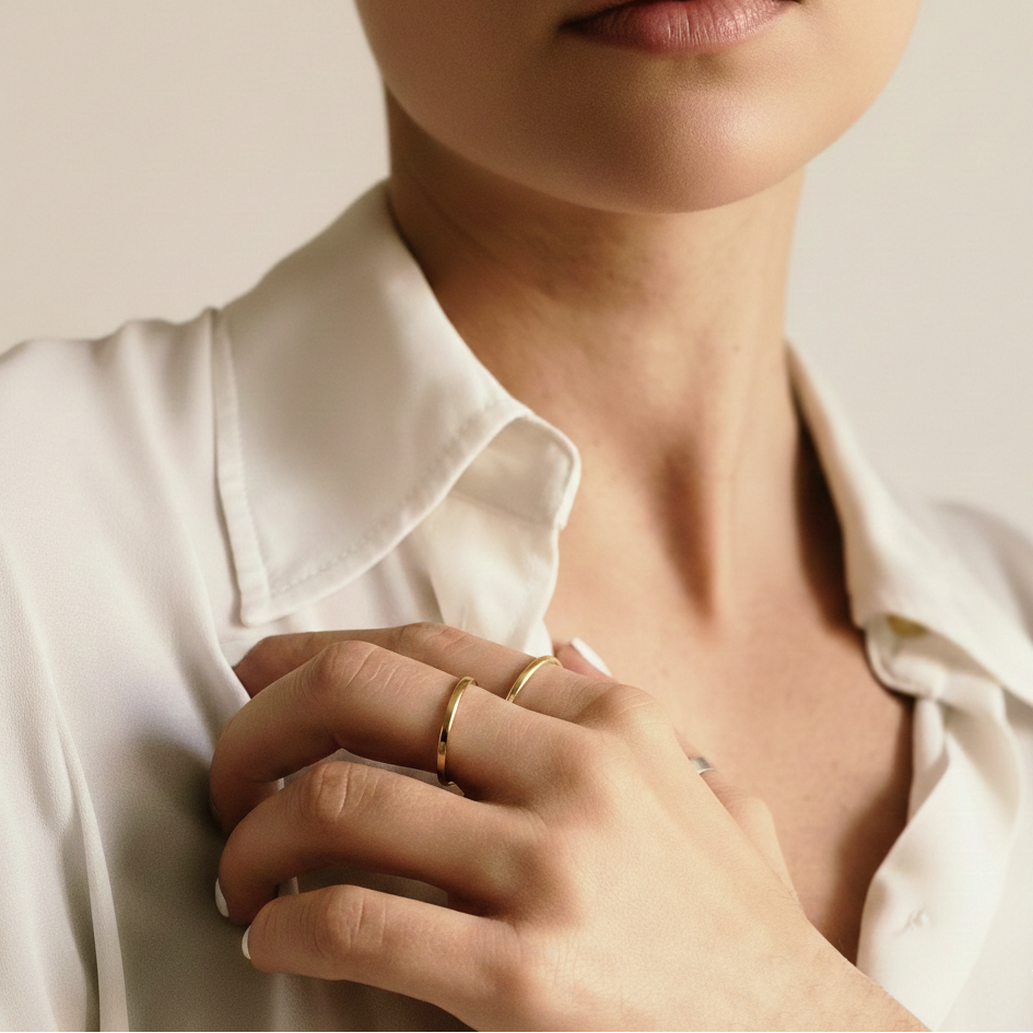 14K Gold INBAR Ring