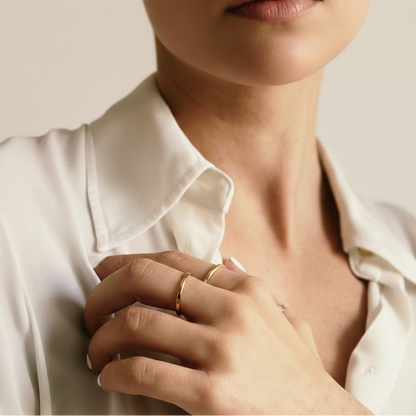 14K Gold INBAR Ring