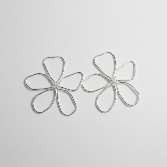 ASTER Silver Earrings