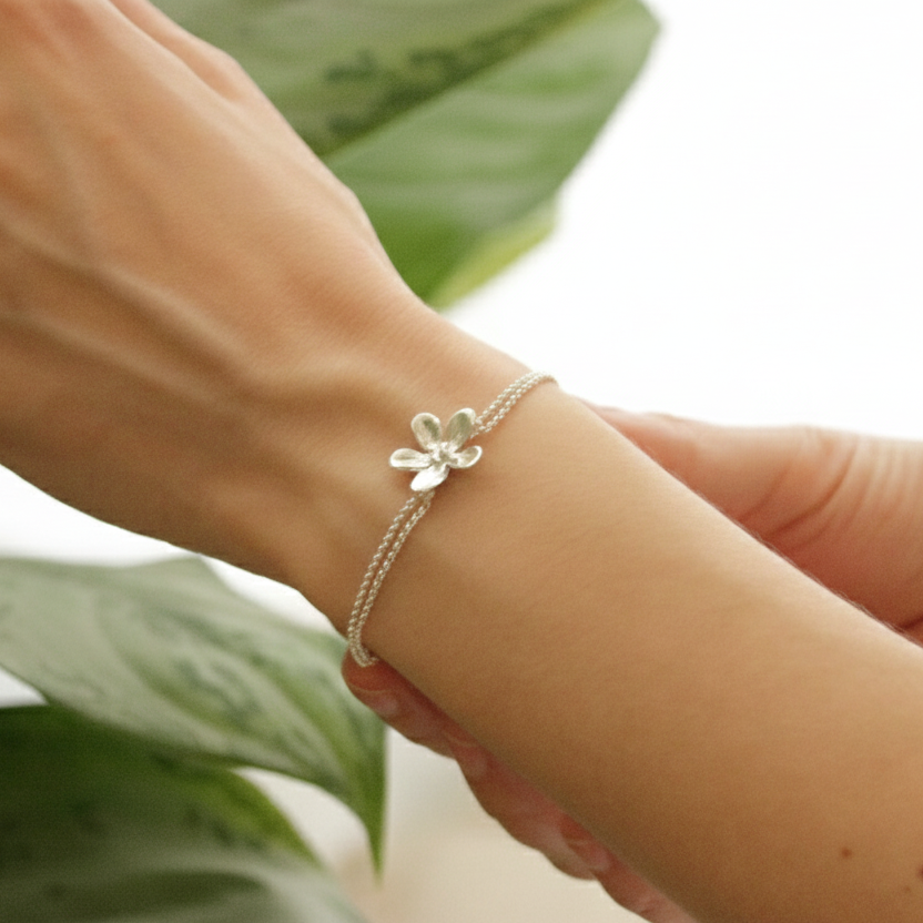 FLORA Silver Bracelet