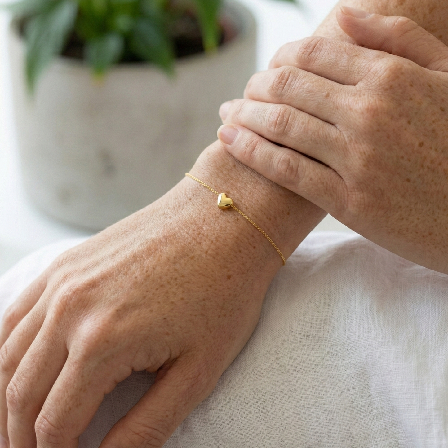 14K Gold LEV Bracelet