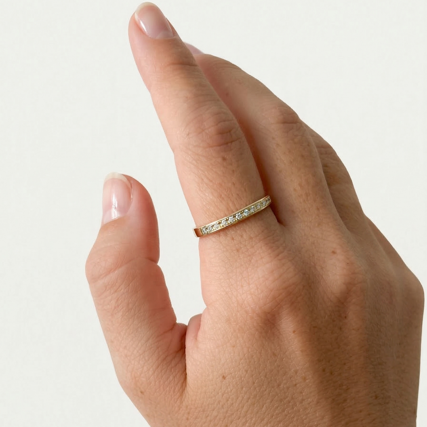 14K Gold AHAVA Ring