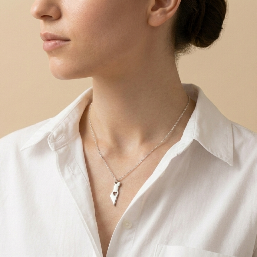 ISRAEL Silver Necklace