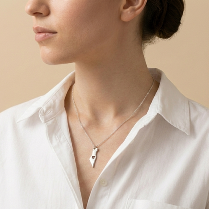 ISRAEL Silver Necklace