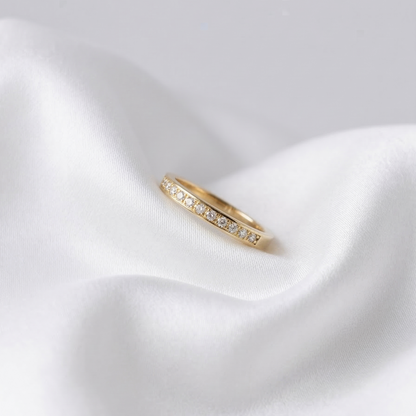 14K Gold AHAVA Ring