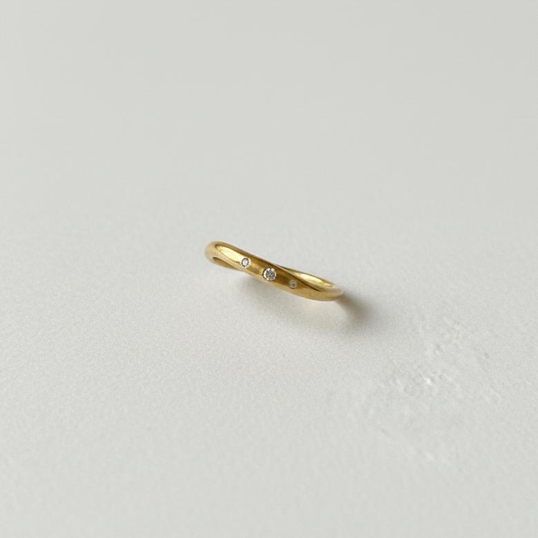 14K Gold FLARE Ring