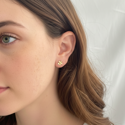 Mini JASMINE Gold Earrings