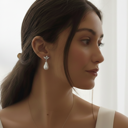 IRIS Silver Earrings