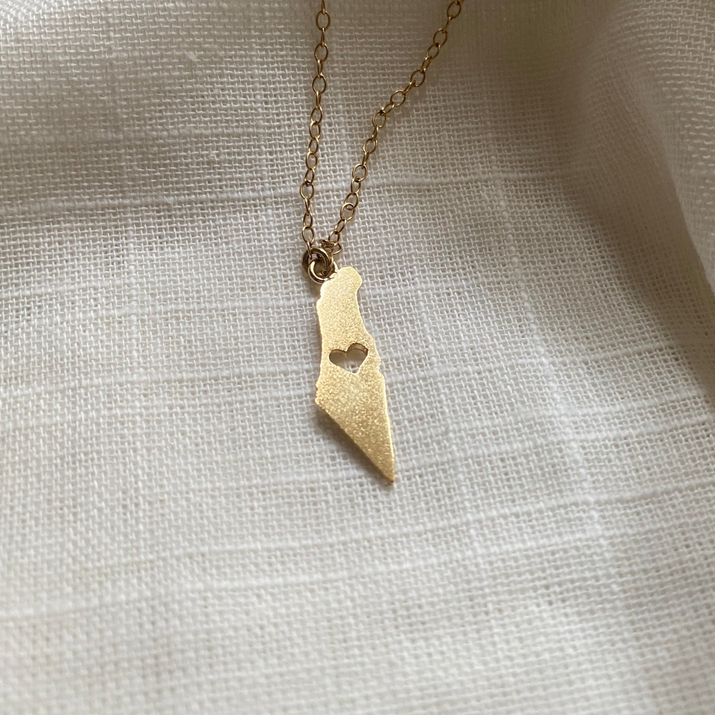 ISRAEL Gold Necklace