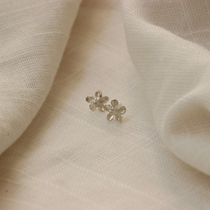 Mini JASMINE Silver Earrings