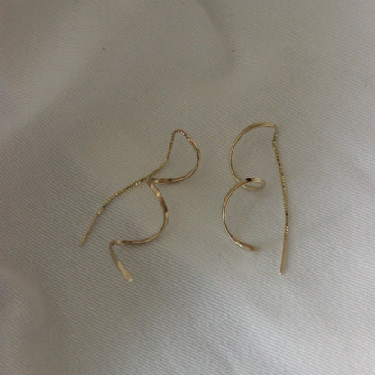 14K Gold RONI earrings