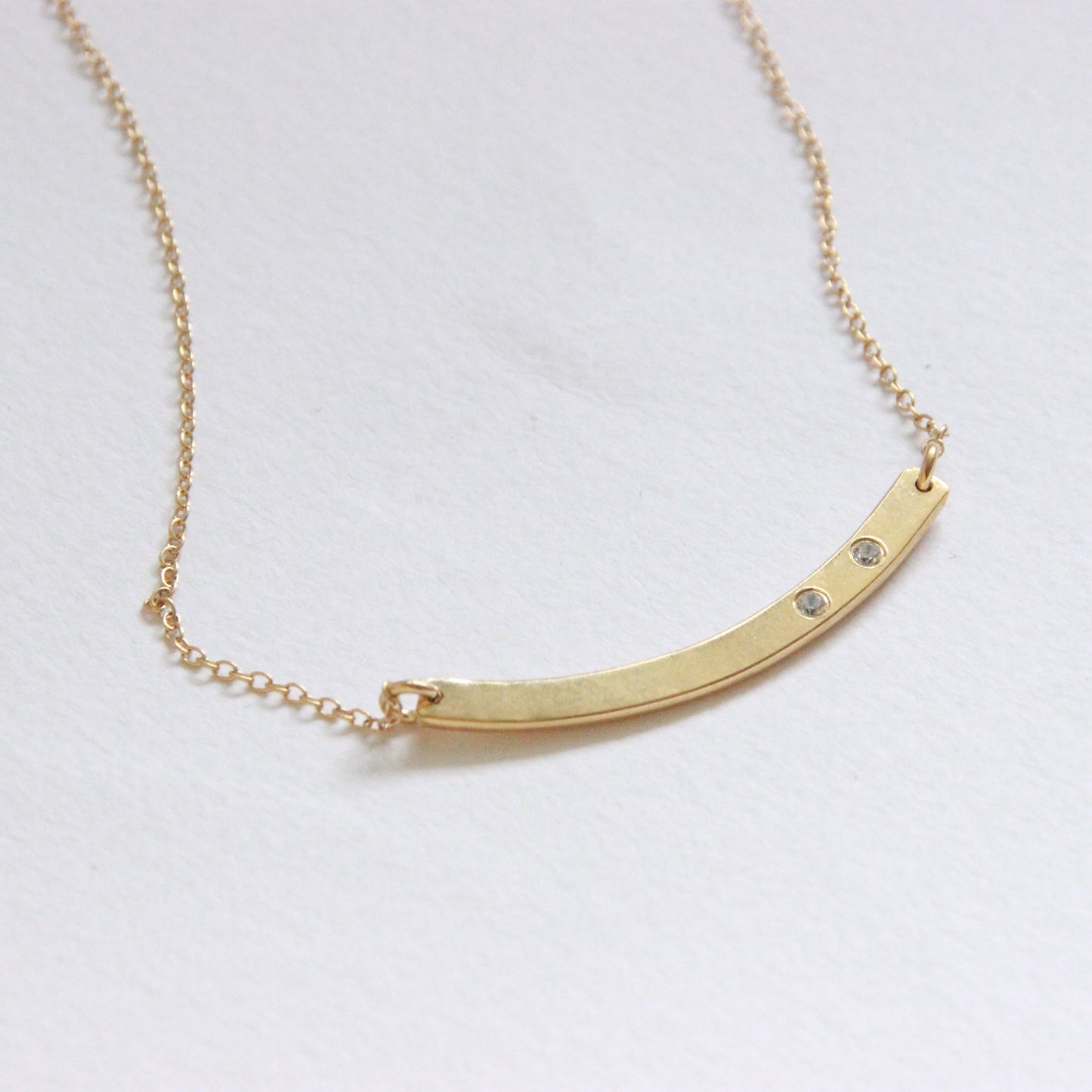 14K Gold LILAC Necklace