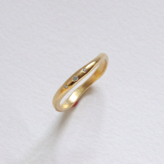 14K Gold FLARE Ring