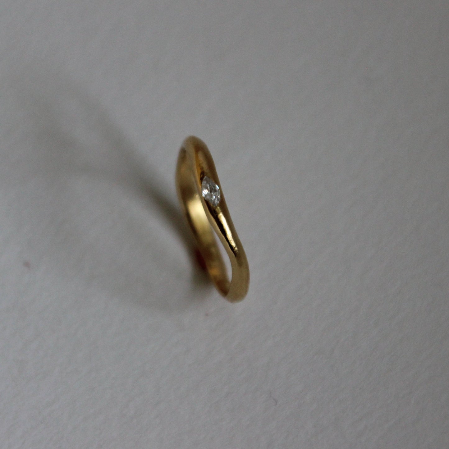 14K Gold MARQUISE Ring