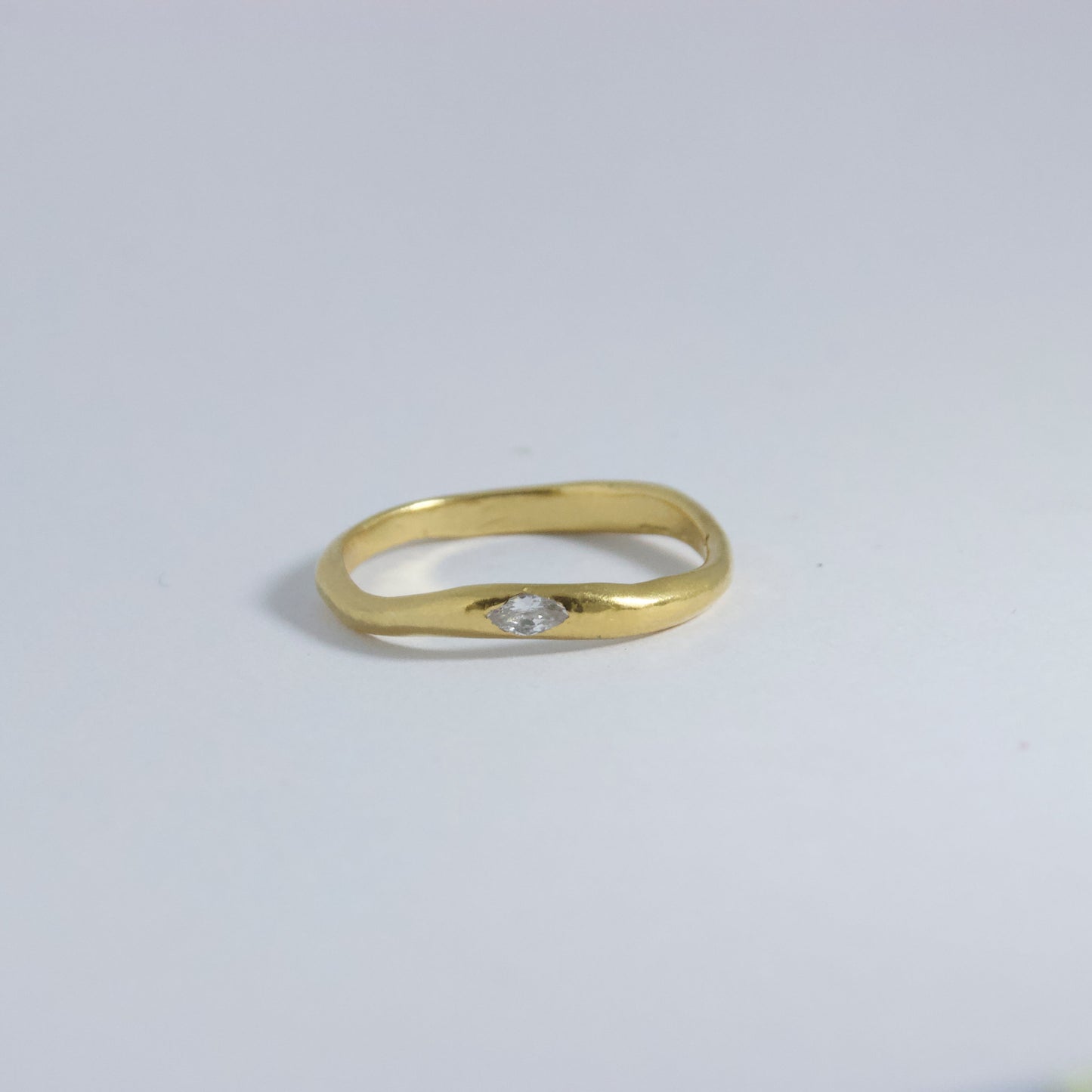 14K Gold MARQUISE Ring