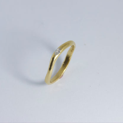 14K Gold MARQUISE Ring