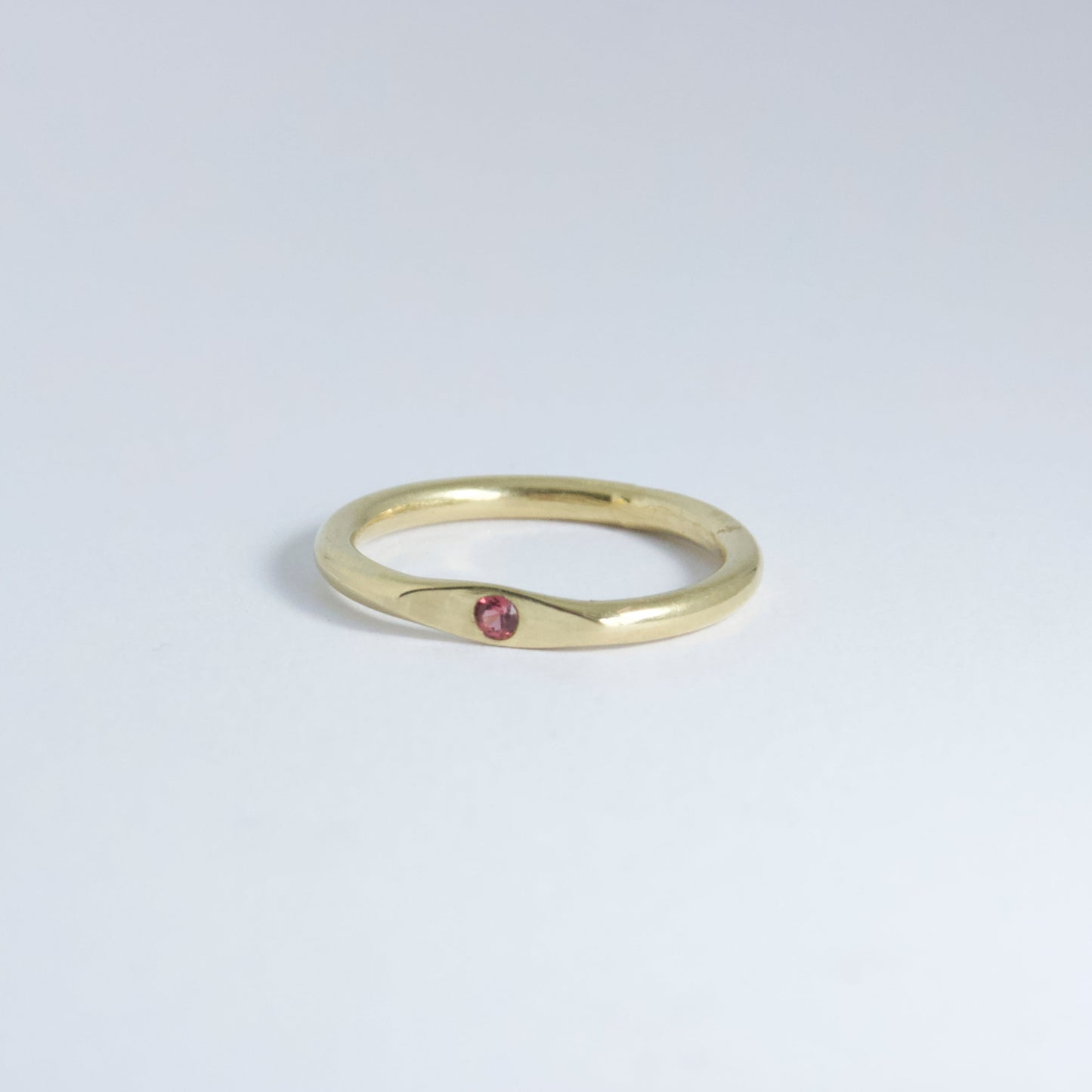 14K Gold MIA Ring