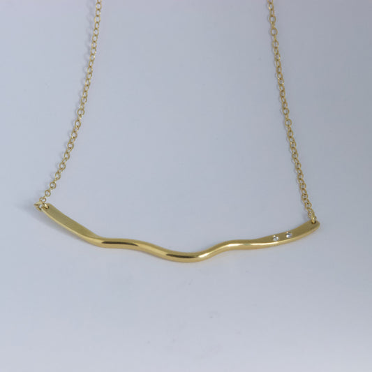 14K Gold LAVENDER Necklace