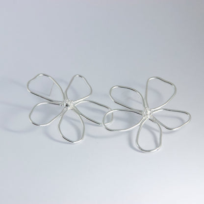 ASTER Silver Earrings