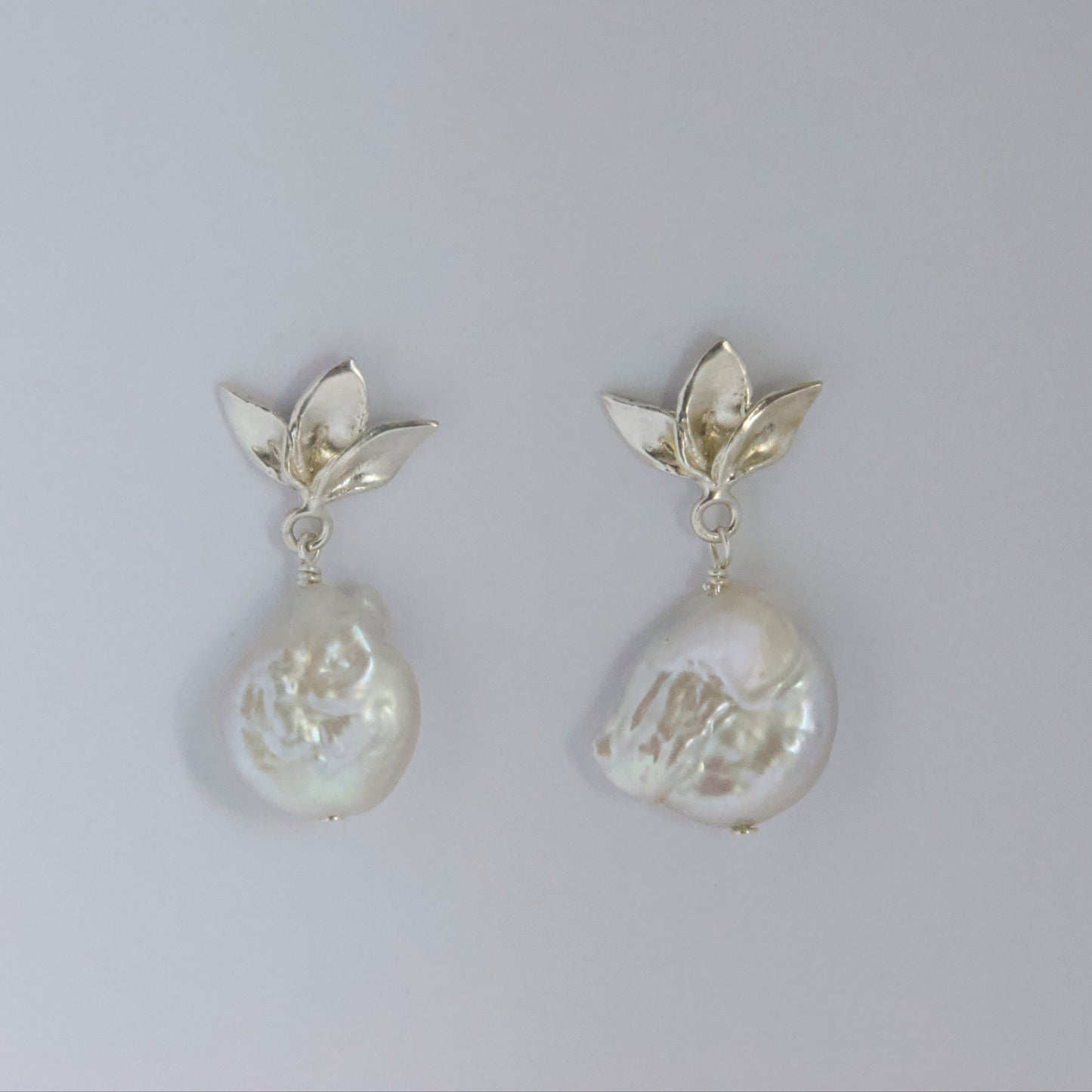 IRIS Silver Earrings