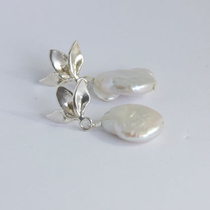 IRIS Silver Earrings