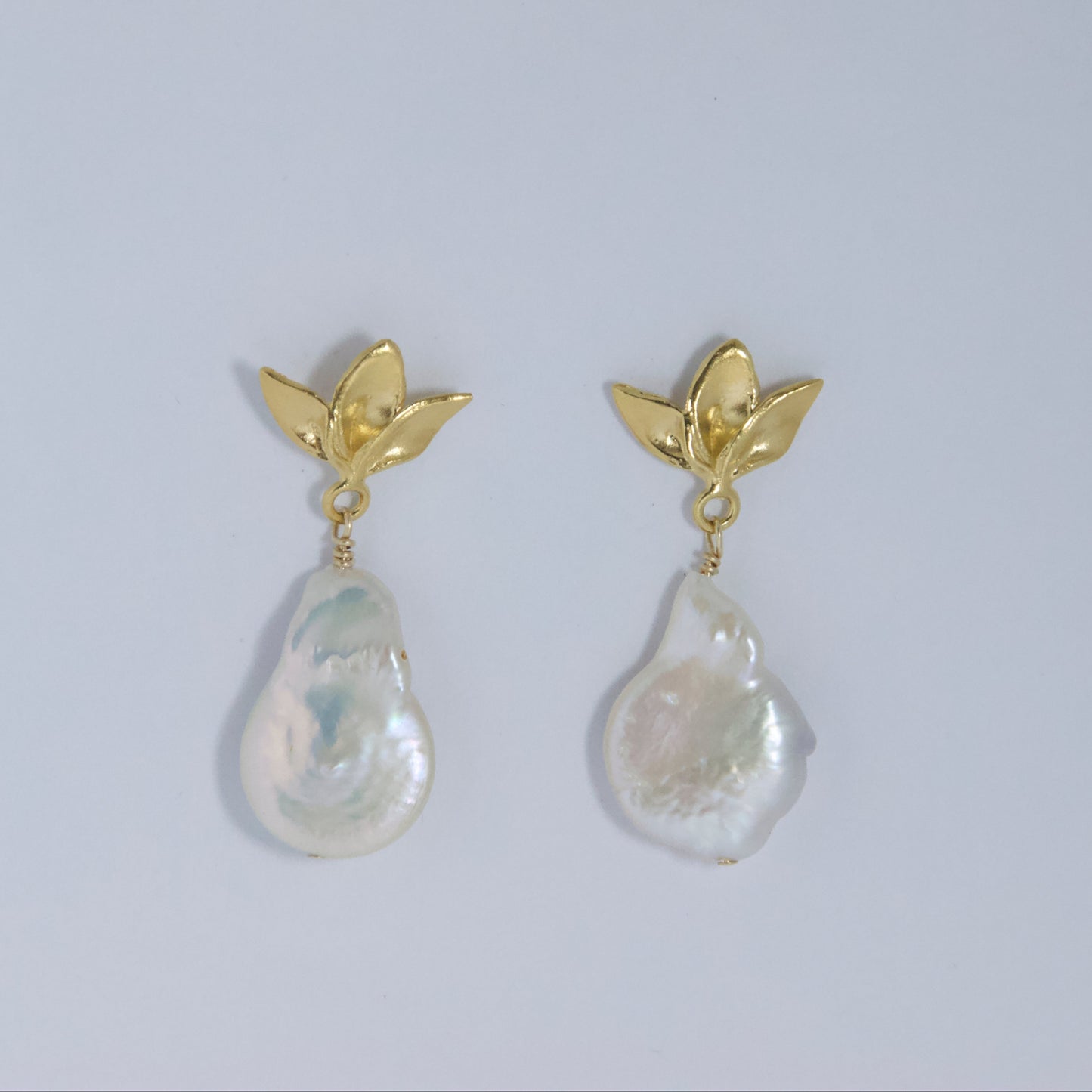 IRIS Gold Earrings