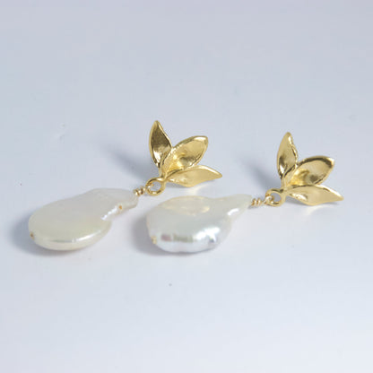 IRIS Gold Earrings