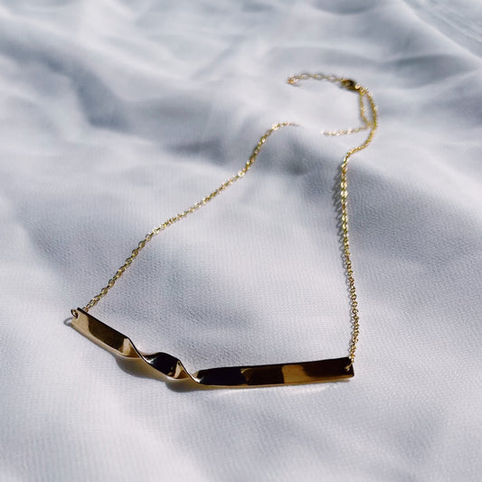 14K Gold MIST Necklace